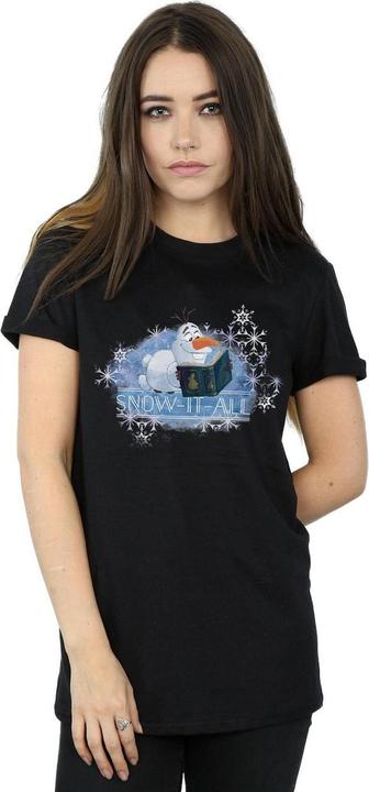 Immagine prodotto Disney Frozen 2 Olaf Snow It All Maglietta Ampia Donna (4XL)