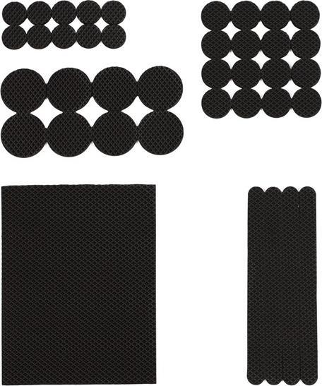 Actual product image Haushalt Foam Furniture Pads Mix. 38 Pcs.household (Felt gliders, 38 pcs.)