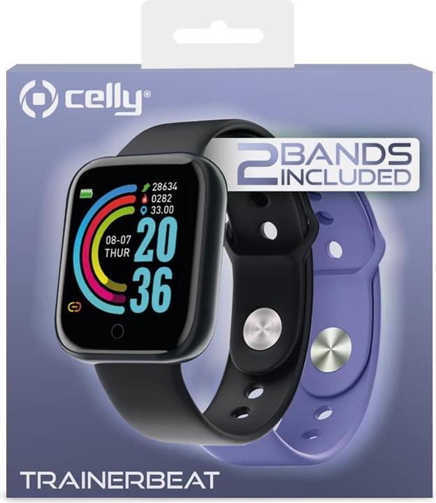 Actual product image Celly TRAINERBEAT Black (45 mm)