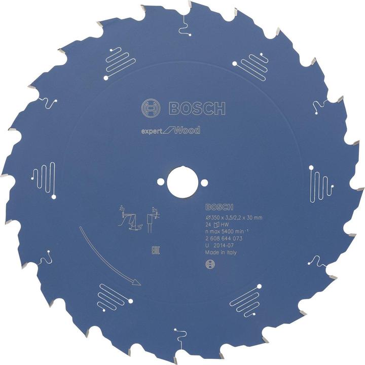 Image du produit Bosch Professional Zubehör Lame de scie circulaire Expert for Wood, 350 x 30 x 3,5 mm, 24