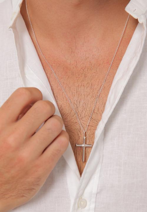 Produktbild Kuzzoi Kreuz (925er Silber, 60 cm)