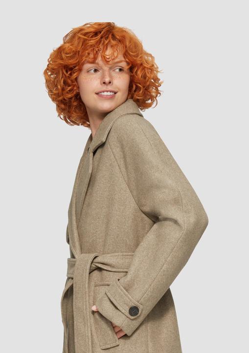 Actual product image S.Oliver Outdoor-Mantel Trenchcoat in Wolloptik