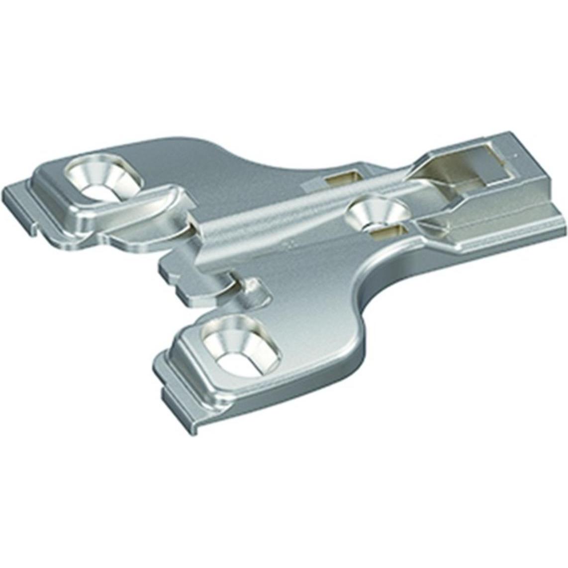 Hettich, Baubeschläge + Holzverbinder, Face-Frame-Montageplatten System 8000, Eckmontage, zum Anschra (Nagelplatte, 1 St...