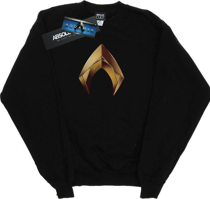 Actual product image Mens Aquaman Emblem Sweatshirt (L)