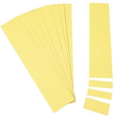 Ultradex Scheda di inserimento 7 x 1,7 cm (L x A) 190g/m² giallo 170 pezzi/confezione.