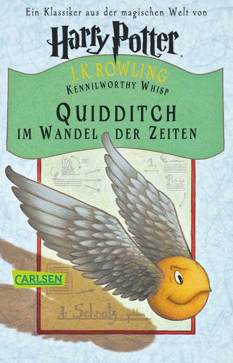 Produktbild Harry Potter Quidditch im Wandel der Zeiten (Deutsch, J.K. Rowling, Klaus Fritz, 2010)
