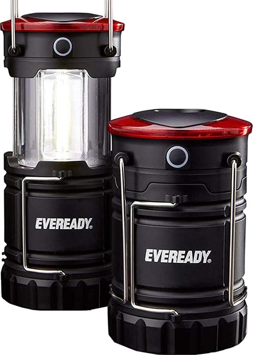 Energizer E303834400 Hybrid Power camping light, hand lamp 300 lm black