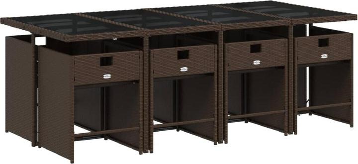 Actual product image vidaXL Garten Essgruppe (220 x 106 x 73 cm)