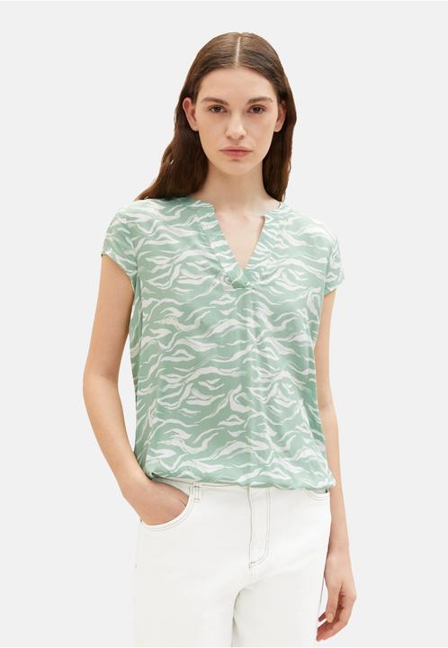 Produktbild Tom Tailor Bluse Kurzarmbluse (34)