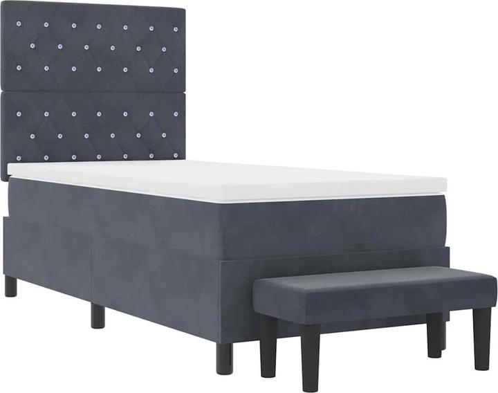 Image du produit vidaXL Lit boxspring (100 x 200 cm)