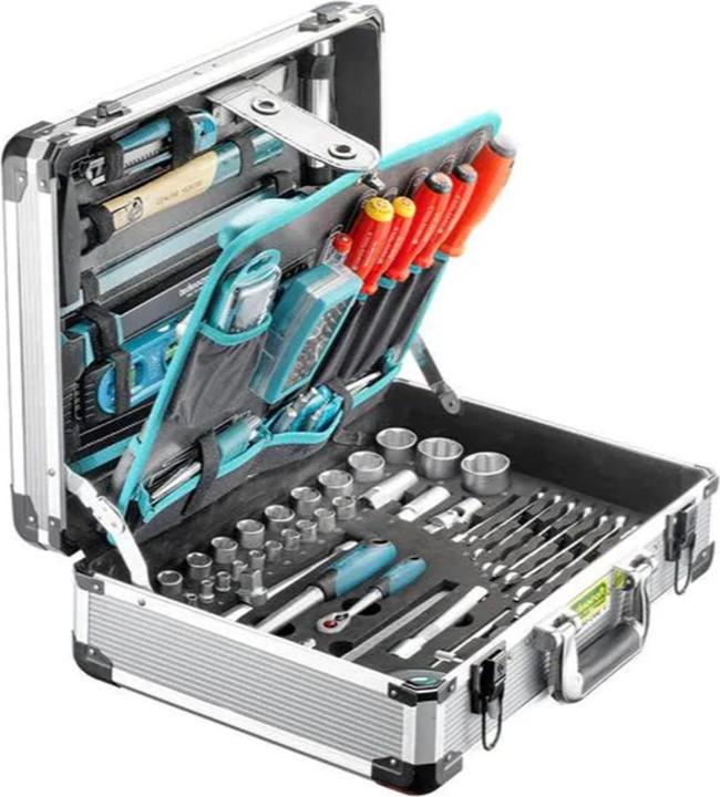 Produktbild technocraft Alu-Werkzeugkoffer PRO CASE 5 PSG (139 Teile)