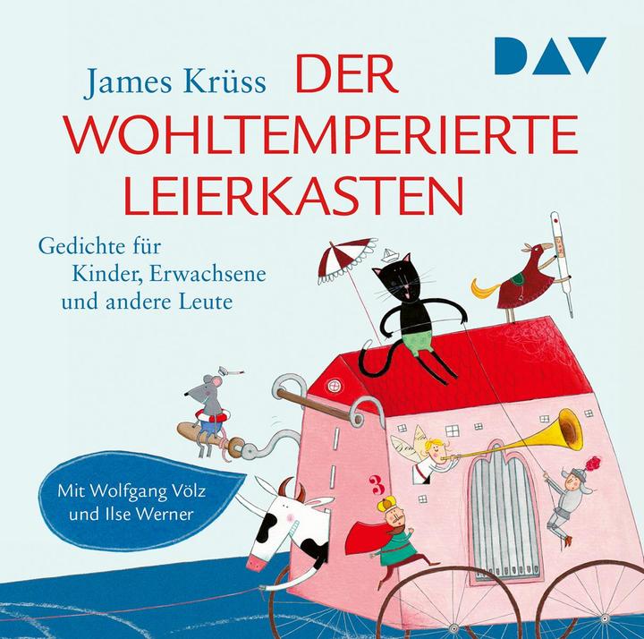 Produktbild Krüss:Der wohltemperierte Leierkasten. (James Krüss, Katrin Oertel, Wolfgang Völz, Ilse Werner, Deutsch)