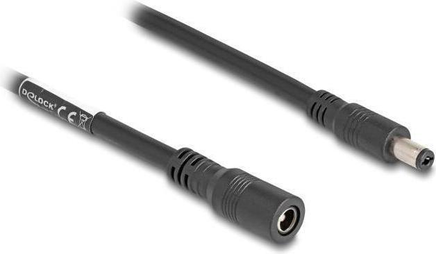 Produktbild Delock 5.5/2.1 DC Stromkabel Verlängerung, 50cm (0.50 m)