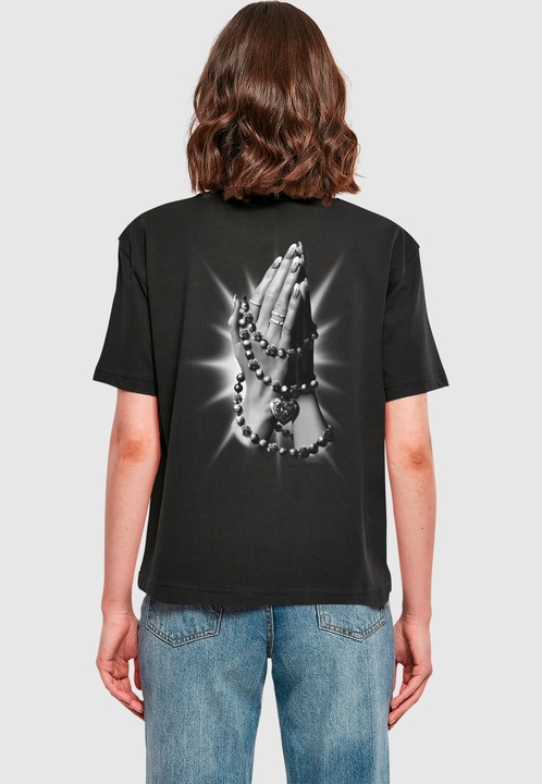 Immagine prodotto Miss Tee Maglietta con mani in preghiera - 143091 (3XL)