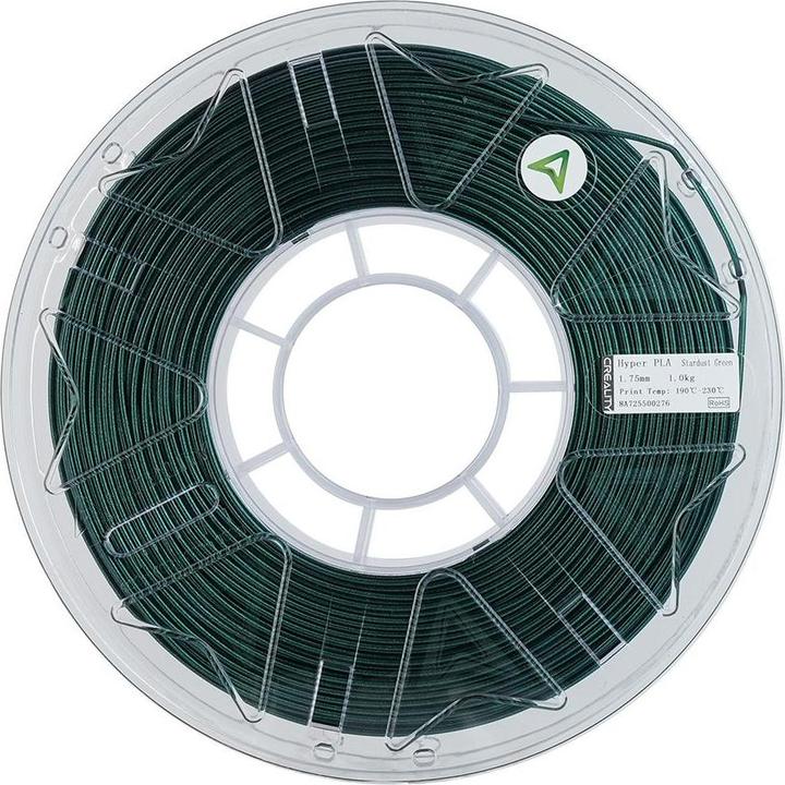 Immagine prodotto Creality Filament PLA RFID Stardust Dunkelgrün 1.75 mm 1.29 kg (1.75 mm, 1290 g)