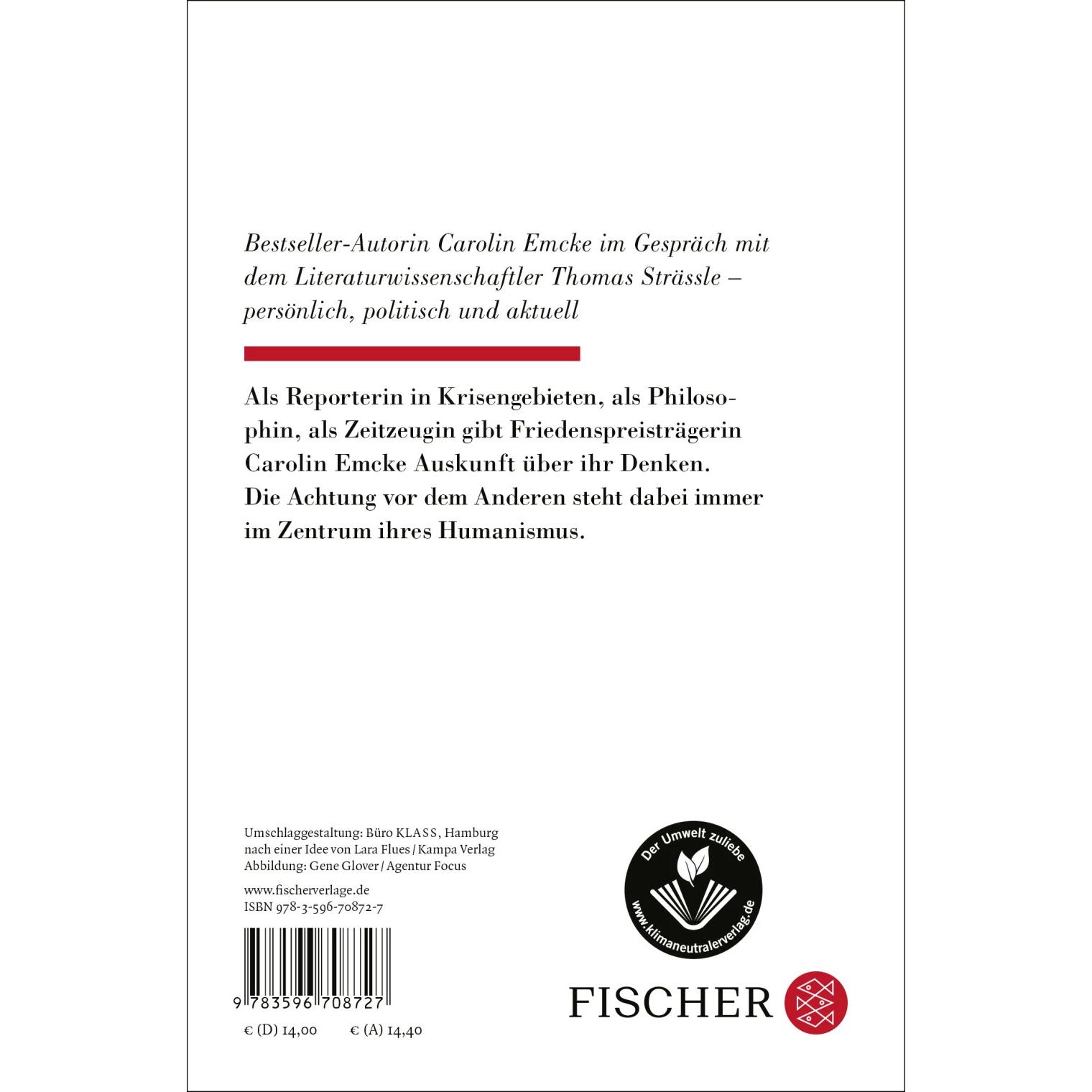 Thumbnail - Für den Zweifel, Sachbücher von Carolin Emcke, Thomas Strässle