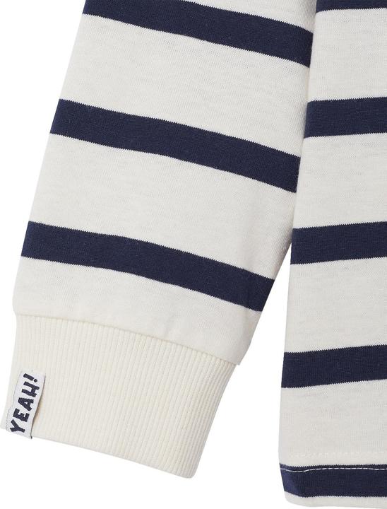 Actual product image Vertbaudet Gestreiftes Jungen Rundhals-Shirt mit Recycling-Baumwolle (92)