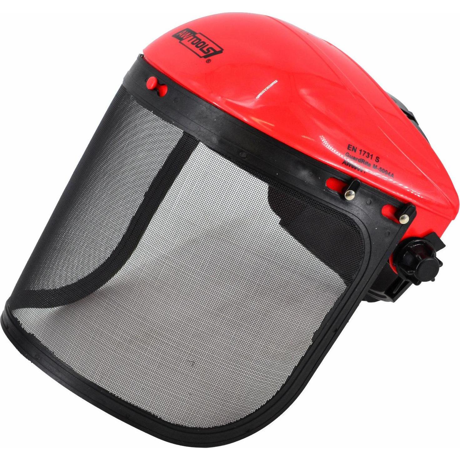 Awtools, Schutzbrille + Gesichtsschutz, Aw Przyłbica Siatkowa Osłona Twarzy Z Nagłowiem