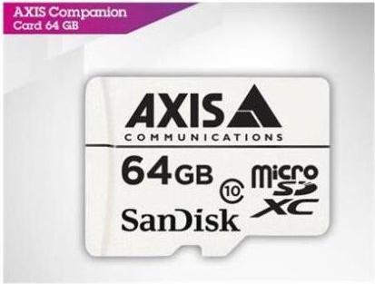 Productafbeelding Axis microSDXC-kaart 64 GB MKII (64 GB, microSDXC, SD, U1)