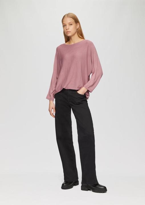 Actual product image S.Oliver Strickpullover Strickpullover mit Fledermausärmeln (S)