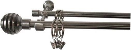 Domoletti DOUBLE CURTAIN RAIL SET 240CM D16