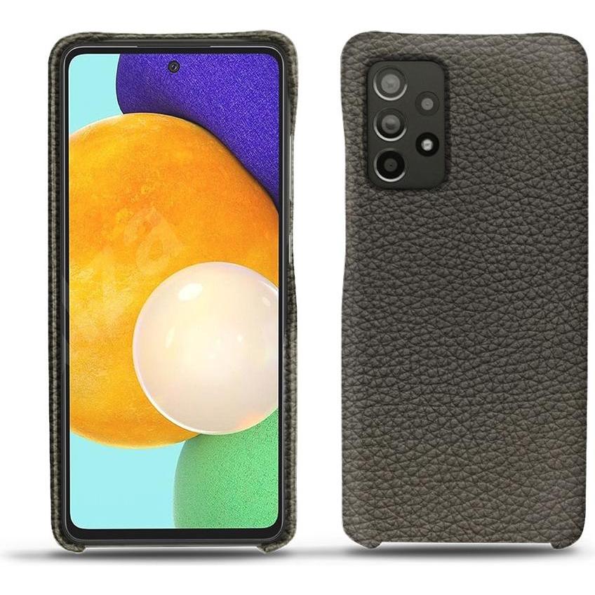 Thumbnail - Noreve Lederschutzhülle (Samsung Galaxy A52), Smartphone Hülle, Grau