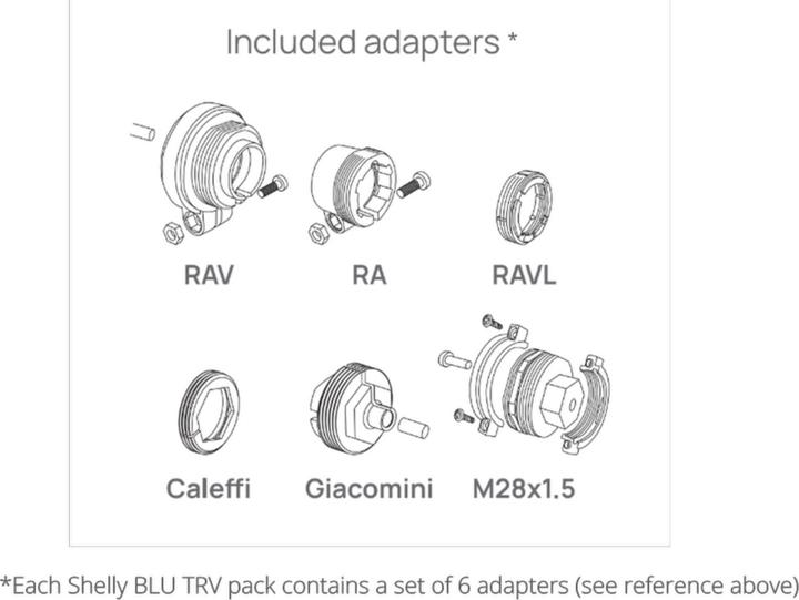 Image du produit Shelly BLU TRV x1 + BLU Gateway Gen3