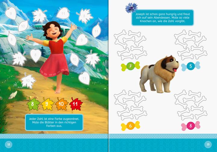 Immagine prodotto Ravensburger Heidi: Mein Vorschul-Malspass Erste Zahlen (Tedesco, Studio 100 Media GmbH, 2021)