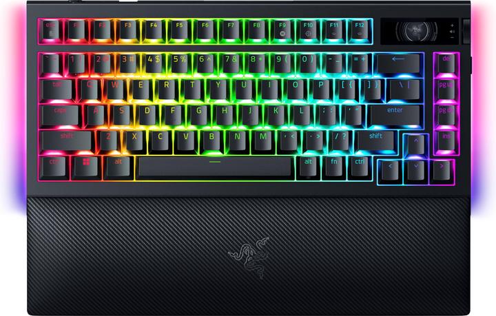 Actual product image Razer BlackWidow V4 Pro (US, Cable, Wireless)