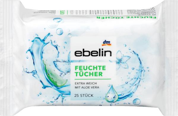 Image du produit dm ebelin Lingettes rafraîchissantes (75 pcs)