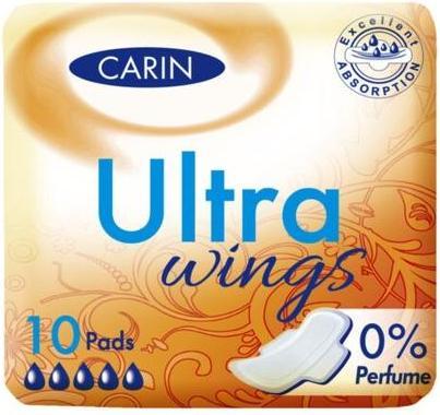 Produktbild GoForm Carin Ultra Wings Sanitary Napkins 10Pcs (10 x)