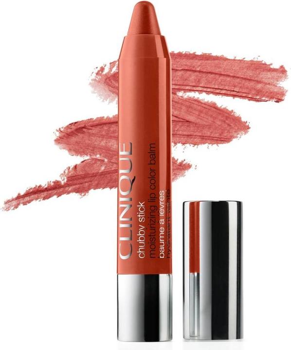 Actual product image Clinique Chubby Stick Moisturizing Lip Color Balm 04 Mega Melon (Lip balm, 3 ml)