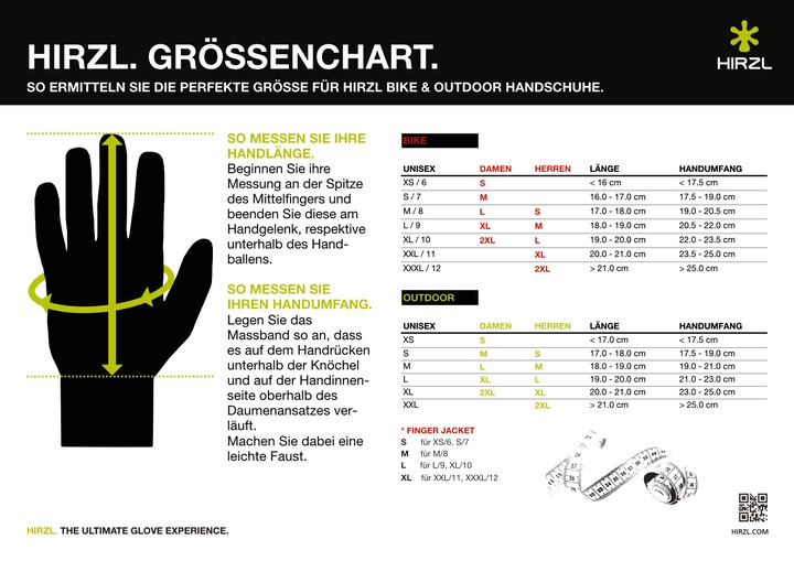Image du produit Hirzl Gants GRIPPP Tour 2.0 SF rouge, XS (XS)
