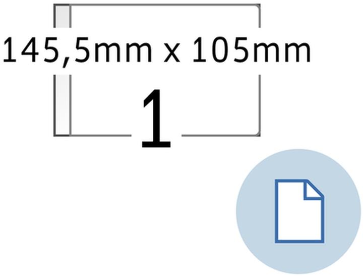 Produktbild HERMA Universal Etiketten A6