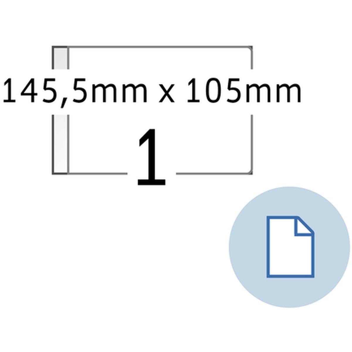 Herma, Etiketten, Universal-Etiketten DATAPRINT, 145,5 x 105 mm, weiá