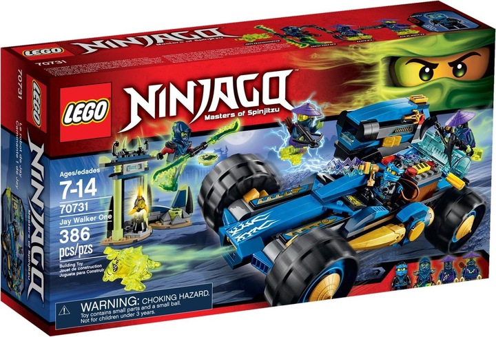 Image du produit LEGO Ninjago Le buggy lance-missiles de Jay (70731, LEGO Ninjago)