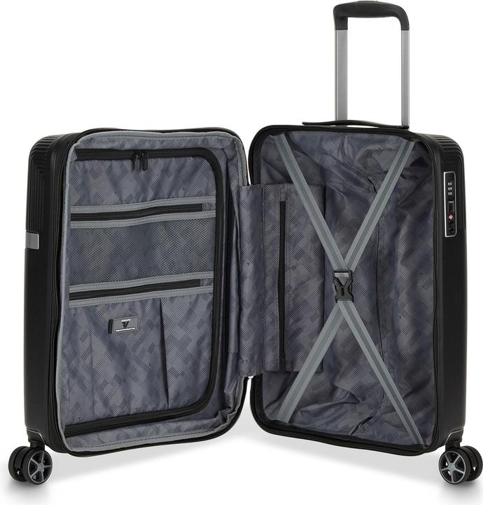 Actual product image Roncato Airglam 4-wheel cabin trolley S 55 cm with stretch fold (45 l)