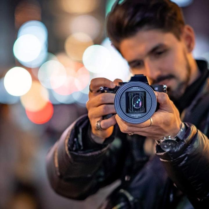 Immagine prodotto Sirui 50mm f1.8 Lente anamorfica, E-Mount (Sony E, APS-C / DX)