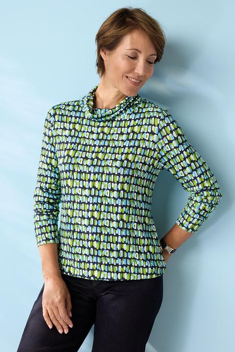 Produktbild Rabe Druck-Rollkragenpullover (42)