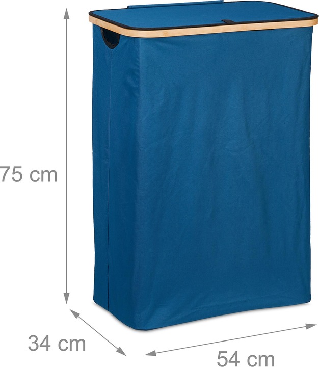 Actual product image Relaxdays Laundry basket (105 l)