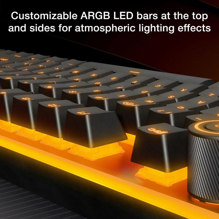 Image du produit be quiet! Klawiatura BEQUIET! LIGHT MOUNT SILENT LINEAR (US, Filaire)