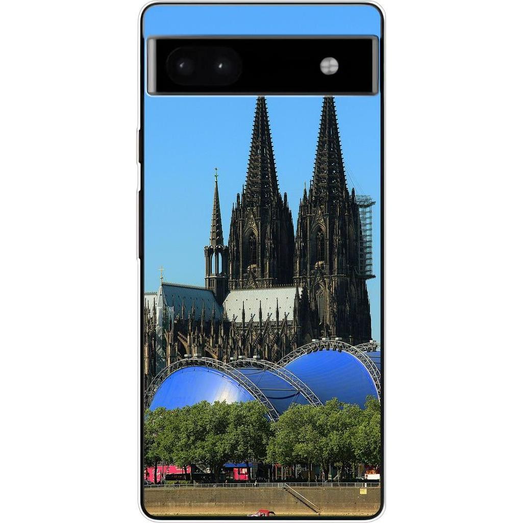 König Design Hülle Handy Schutz für Google Pixel 6A Case Cover Tasche Bumper Etuis Backcover (Google Pixel 6a), Smartpho...