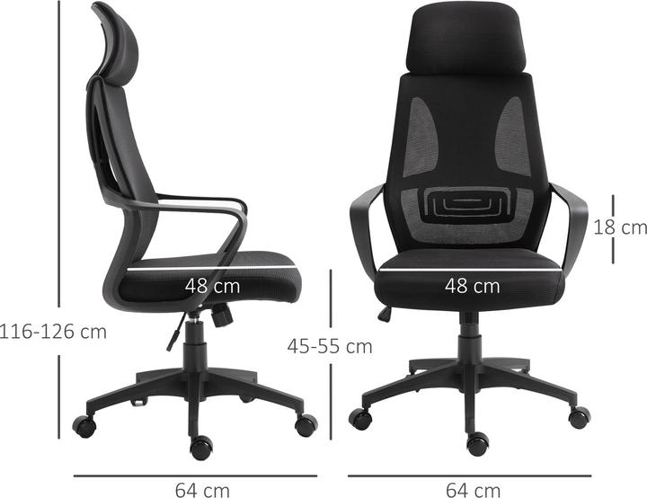 Produktbild Vinsetto Bürostuhl