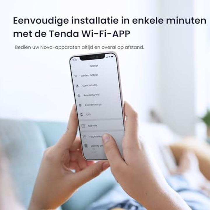 Actual product image Tenda WL router nova MW3-3 Home Mesh WiFi system (3 devices)