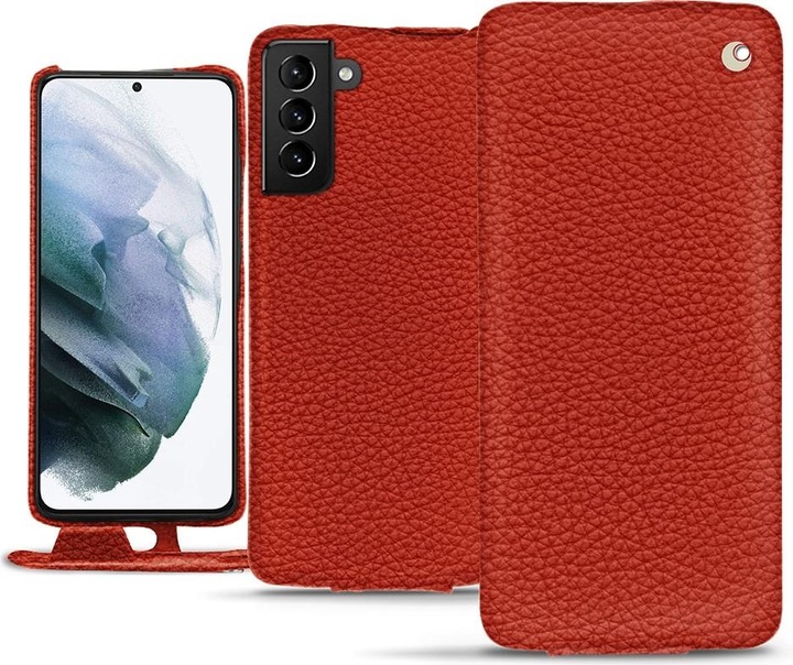 Actual product image Noreve Leather cover vertical (Samsung Galaxy S21+)
