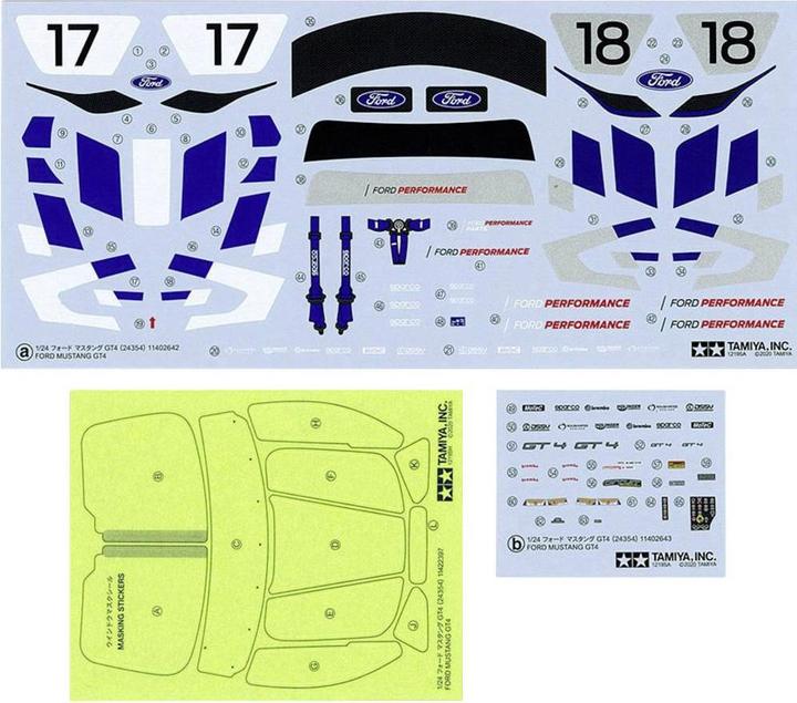 Produktbild Tamiya 1/24 Ford Mustang GT4