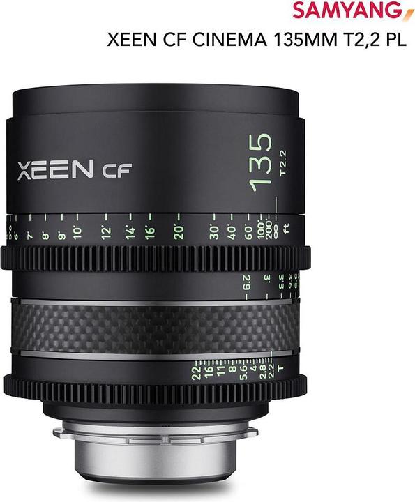 Actual product image Samyang XEEN CF 135mm T2.2 (Sony E, APS-C / DX, full size)