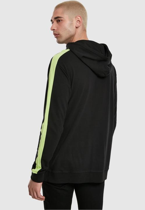 Immagine prodotto Urban Classics Felpa con cappuccio a strisce neon (XXL)