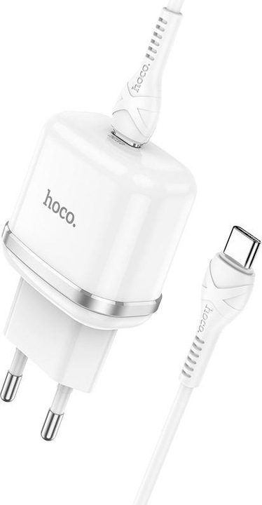 Immagine prodotto Hoco Victorious N24, 20W, 3A, 1 x USB-C, con cavo USB-C, bianco