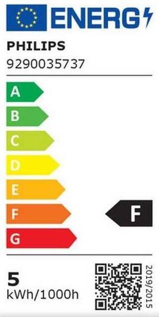 Energie-Label Philips Hue White Ambiance Luster (E14, 470 lm, 2 x)